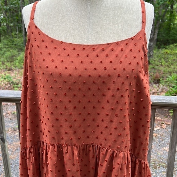 Loft oversized baby doll dress with spaghetti straps Size M NWT - Picture 2 of 10
